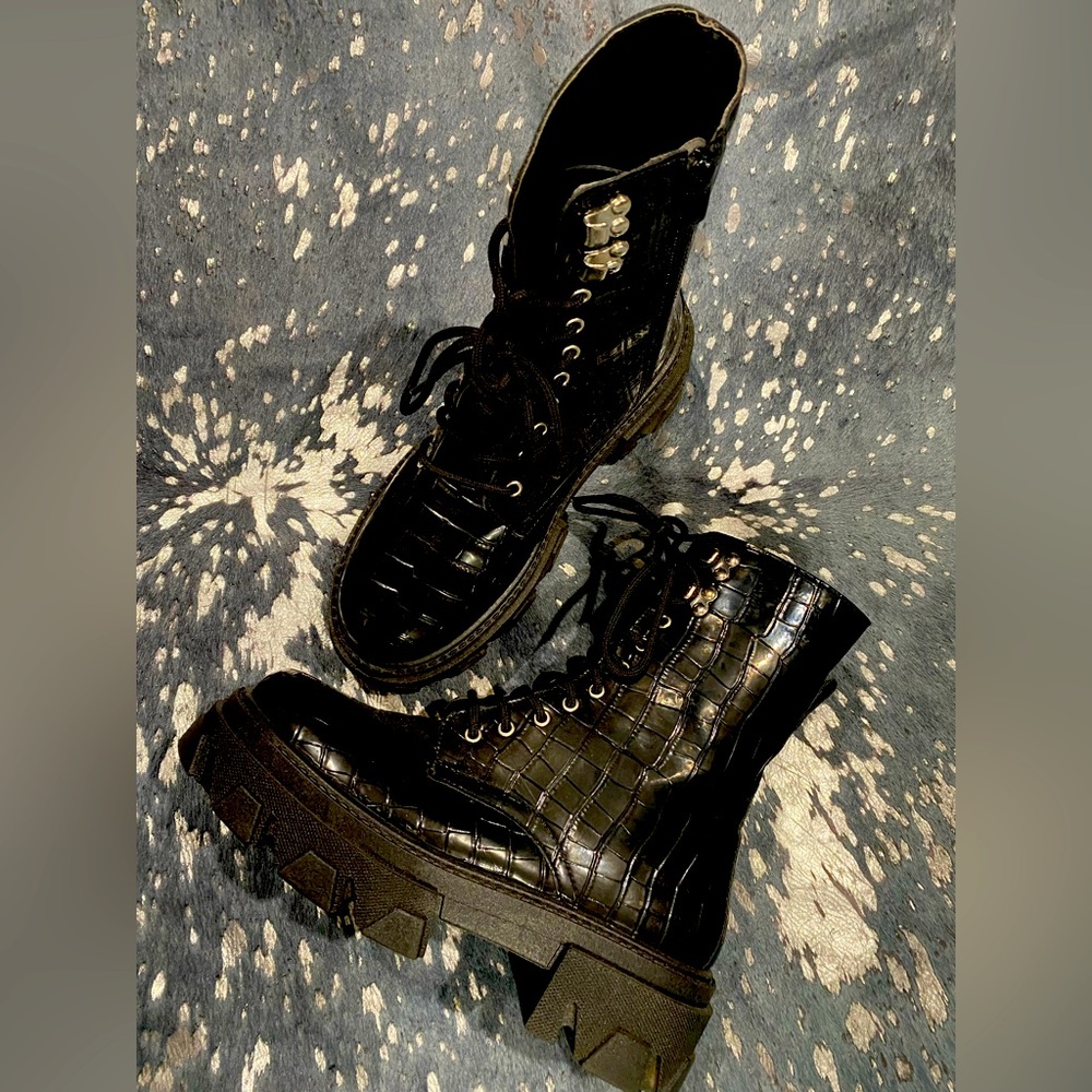 ASOS Black Chunky Boots